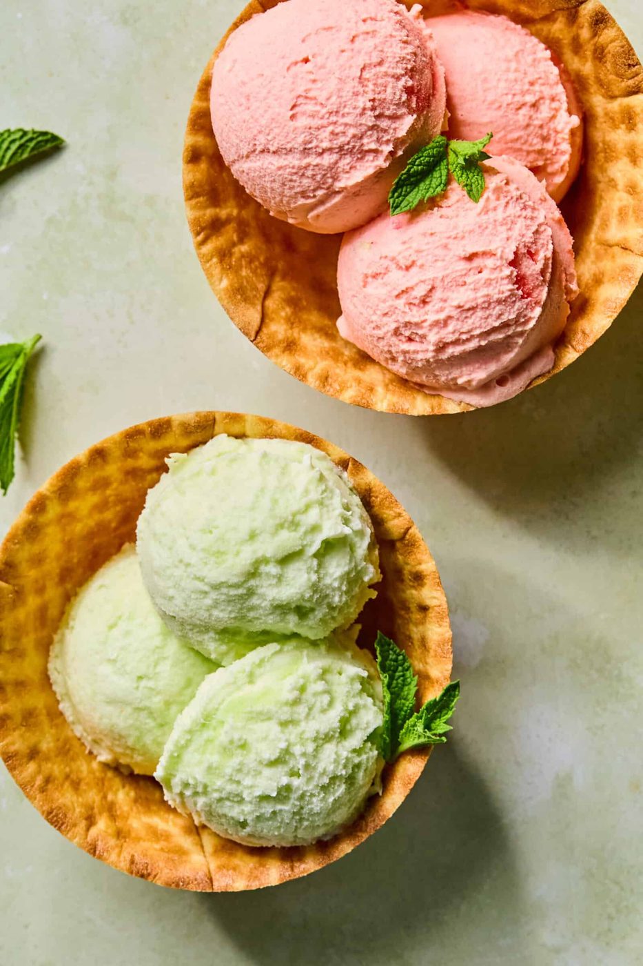 Melon Ice Cream, 2 Ingredients