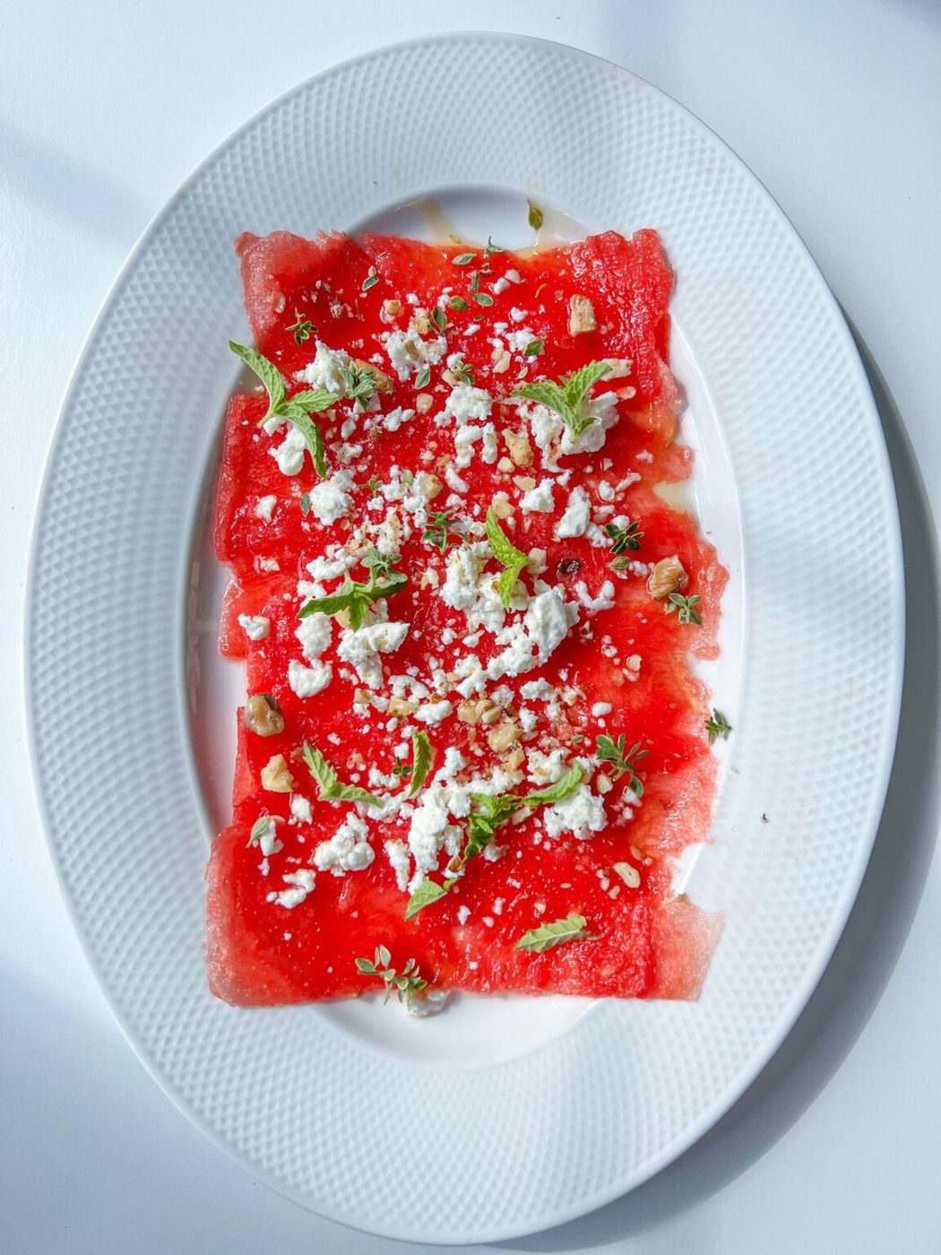 Watermelon Carpaccio