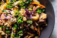 Quick Flavorful Egg Roll Bowl