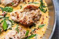 Velvet Basil Pork Skillet