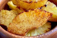 Sweet Air Fried Pineapple