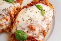 Homestyle Baked Chicken Parmigiana