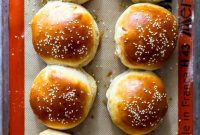 40-Minute Fluffy Burger Buns