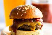 Perfect Grilled BBQ Burgers