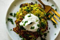Crispy Zucchini Pancakes