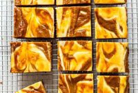 Autumn Pumpkin Cheesecake Squares