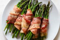 Asparagus Swaddled in Bacon