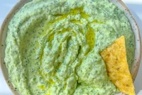 Vibrant Green Goddess Dip