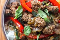 Spicy Thai Basil Beef