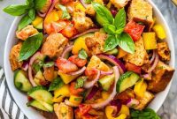 Rustic Panzanella Salad