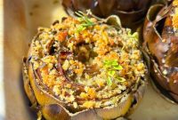 Hearty Italian Stuffed Artichokes