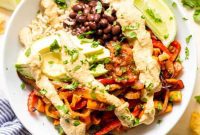 Plant-Powered Burrito Bowls with Zesty Vegan Queso