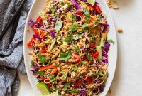 Zesty Peanut Noodles