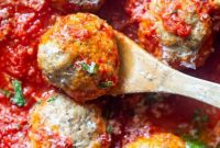 Tender Turkey Ricotta Meatballs