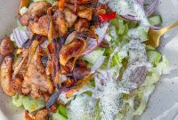 Sizzling Chicken Fajita Salad