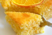 Golden Syrup Semolina Delight