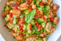 Crispy Chickpea Salad