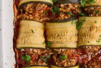 Savory Zucchini Rolls