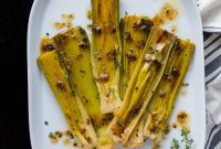 Velvety Braised Leeks