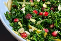 Jeweled Kale & Pomegranate Salad
