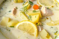 Authentic Finnish Salmon Soup Lohikeitto