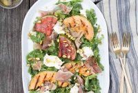 Signature Grilled Melon with Prosciutto and Burrata