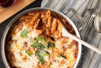 Hearty One-Pot Sausage and Wine Pasta Bake