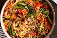 Wok-Tossed Beef & Noodles