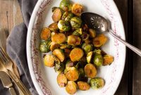 Sweet and Savory Maple Bacon Brussels Sprouts