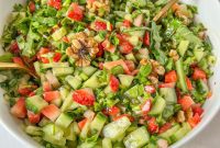 Sweet and Tangy Strawberry Spinach Salad