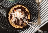 The Perfect Skillet Blondie Sundae for Two Cookbook Review and Chance to Win