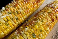 Golden Air-Fried Corn on the Cob