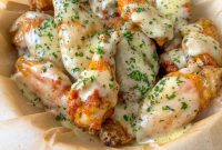 Irresistible Garlic Parmesan Wings