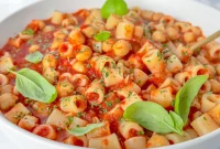 Italian Chickpea and Pasta Stew