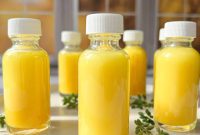 Homemade Ginger Shots for Wellness