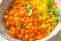 Effortlessly Dice Bell Peppers