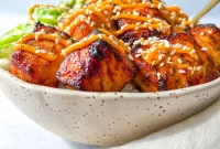 Flavorful Salmon Rice Bowl