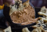 Ghoul’s Delight Roasted Garlic Cheese Ball