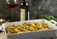 Holiday Cranberry Apple Stuffing