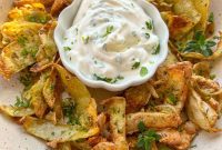 Crispy Air Fryer Potato Skins