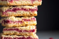 Cranberry Sauce Revival Crumble Bars