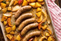 Sheet Pan Sausage and Spuds Delight