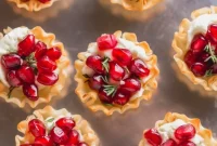 Pomegranate Goat Cheese Jewels