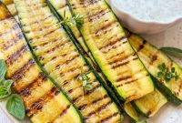 Perfectly Grilled Zucchini