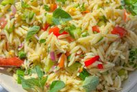 Zesty Orzo Salad