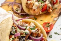 Effortless Greek Chicken Pitas
