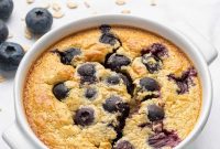 Wholesome Blueberry Oat Loaf
