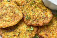 Crispy Zucchini Fritters
