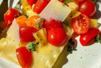 Cool Caprese Lasagna