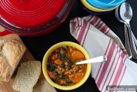 Hearty Sausage, Kale, and Sweet Potato Stew